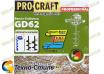 Бензобур Procrfat GD62 (шнек 150 мм в комплекте)